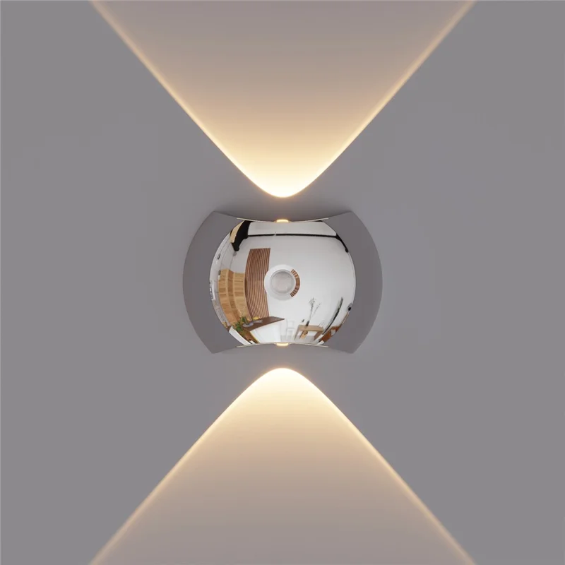 SWL005 Luz de Parede LED Magnética Sem Furação Recarregável com Sensor de Movimento para Quarto e Hotel - Cromado