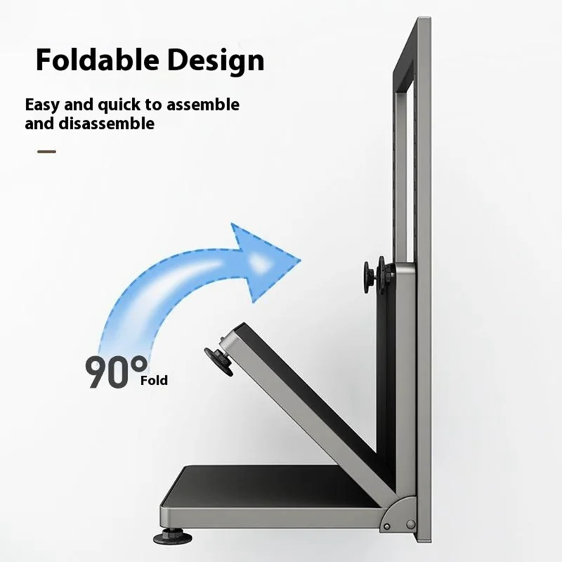 Scaffale Portapentole a 4 Ripiani in Acciaio al Carbonio Organizer Regolabile per Sotto il Lavello o Top Cucina - Grigio