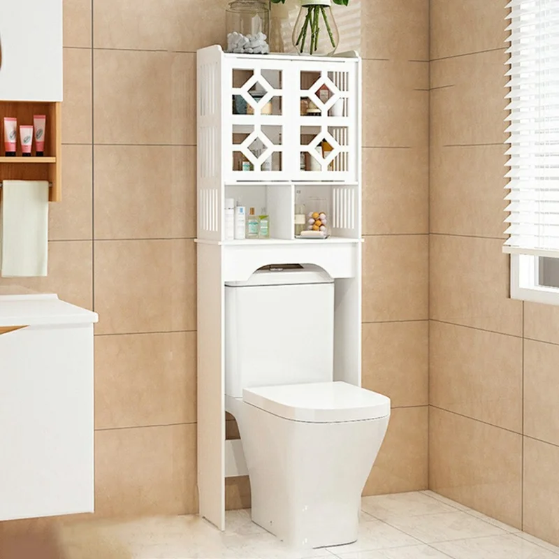 ZW0074DM-A09 Prateleira de Armazenamento sobre Vaso Sanitário para Artigos de Higiene e Produtos de Limpeza