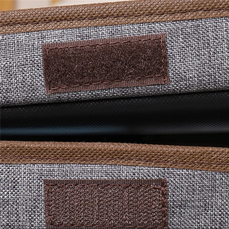 WEEKEIGHT TB-0753 Large Size 17 Grids Underwear Storage Box Bras Socks Moisture-proof Dust-proof Organizer Box - Khaki