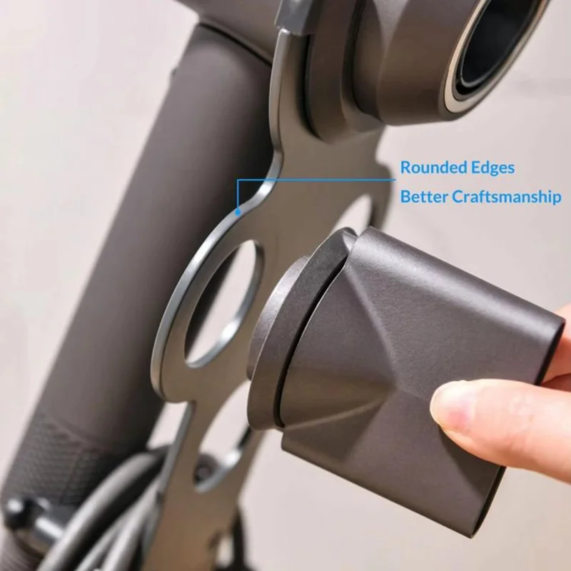 Soporte de sobremesa para secador Dyson con diseño desmontable, soporte metálico con organizador de cables, Estilo A