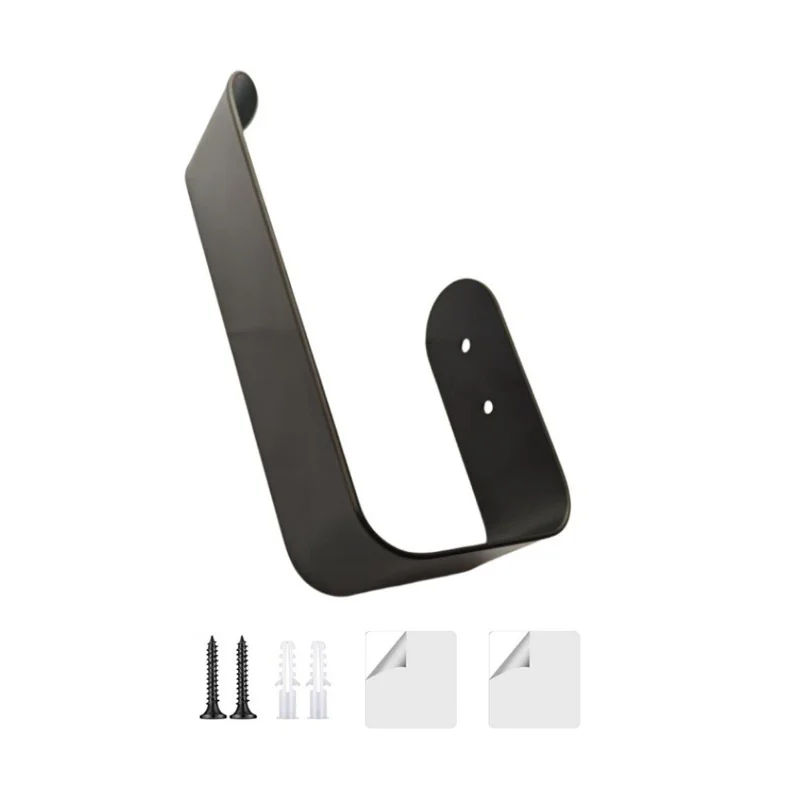 YH022-1 1 Stück Eisen-Gardinenhalter Wandmontage Gardinen-Raffhalter U-förmiger Gardinenhaken