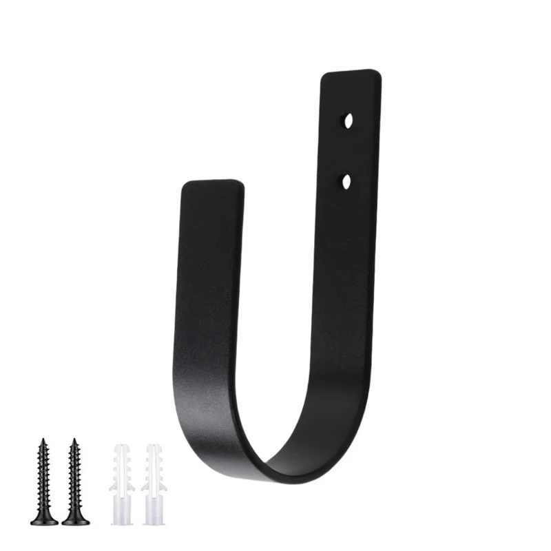 YH021-1 1Pc Wall Mounted Curtain Holdback Metal Curtain Tie Back Decorative Drapery Hook