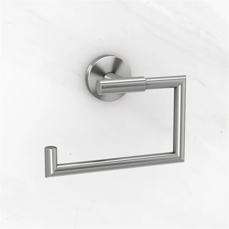 Stainless Steel Toilet Paper Holder Wall Mount Bathroom Tissue Roll Dispenser with 180 Degree Rotating Arm