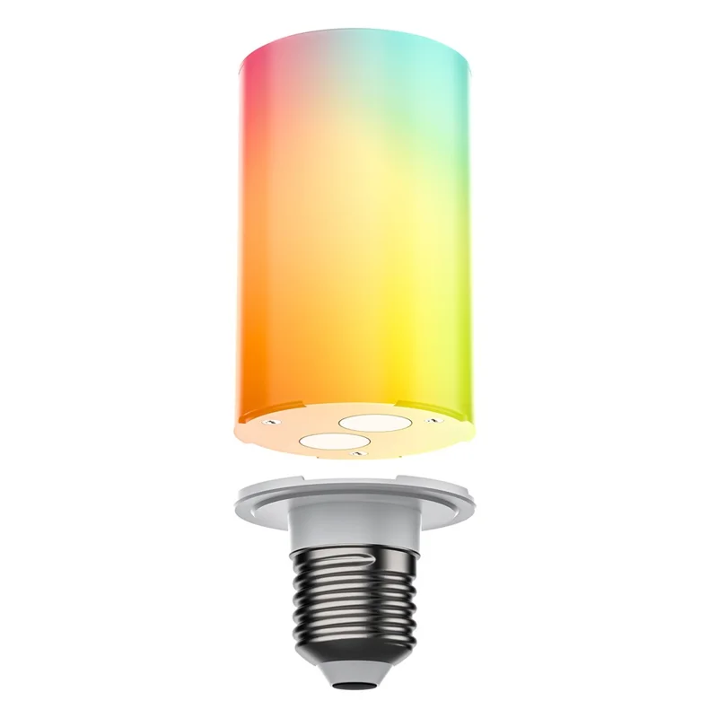 T110 Rechargeable LED Corn Light For Desk Lamp Stepless Dimming 10W Magnetic RGB Full Illumination Bulb