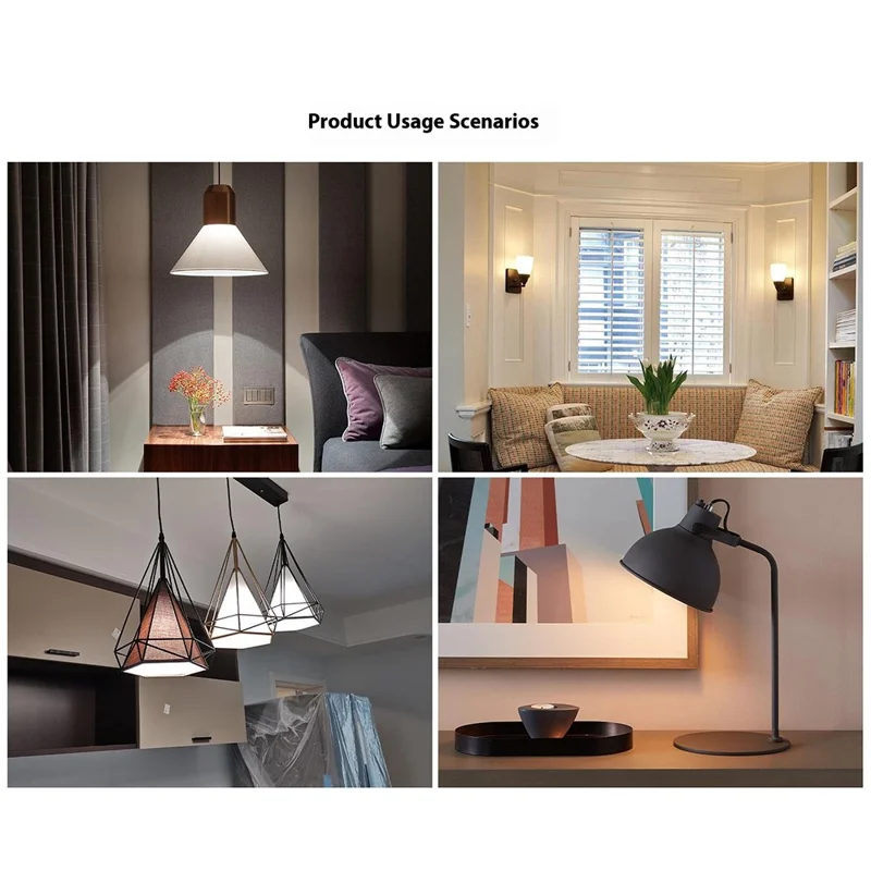 T110 Rechargeable LED Corn Light For Desk Lamp Stepless Dimming 10W Magnetic RGB Full Illumination Bulb