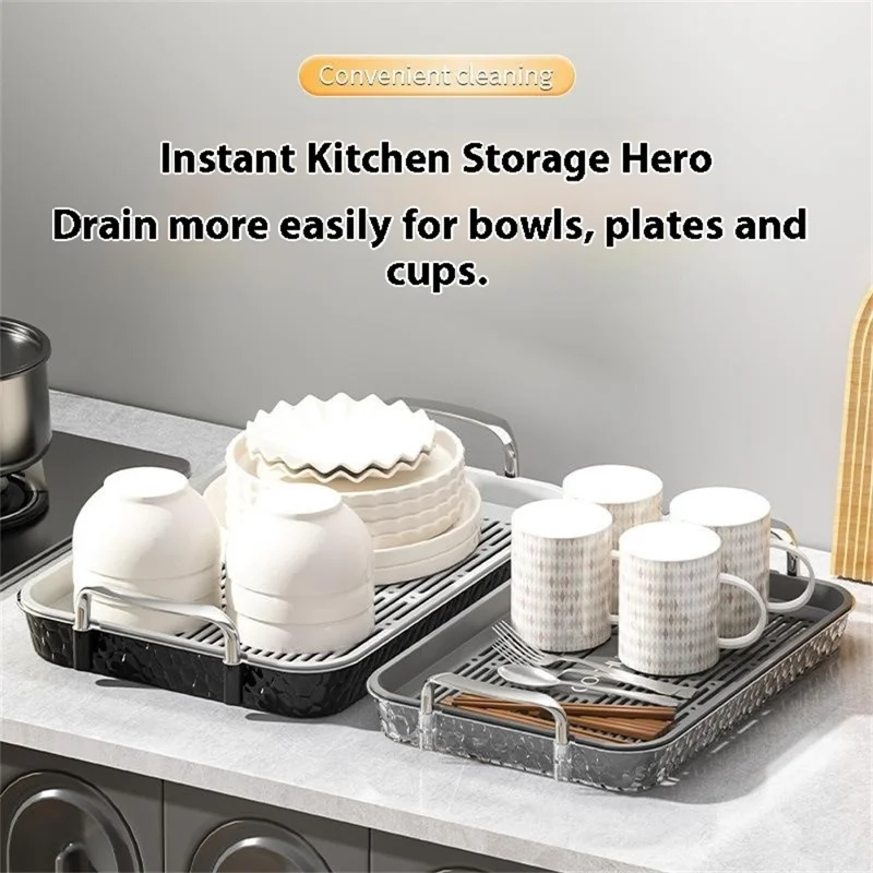 38 x 25.5 x 38.5cm 3-Layer Storage Tray Organizer for Living Room Desktop Removable Shelves - Beige