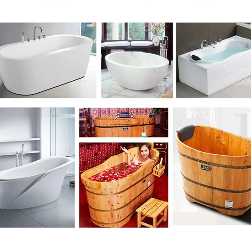 Bandeja de Bambú Estilo Europeo para Bañera Organizador de Baño Antideslizante Extensible para Hogar y Spa
