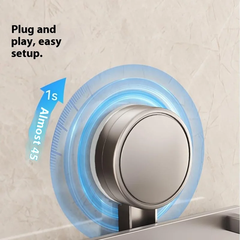 Suction Cup Bathroom Shelf 40cm Wall Mounted Storage Rack with Rod / Hooks for Toiletries