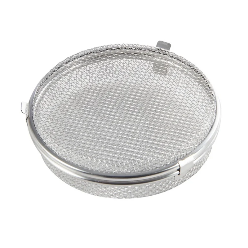 Stainless Steel Dishwasher Storage Basket for Baking Utensils Kitchen Tool Round Mesh Box