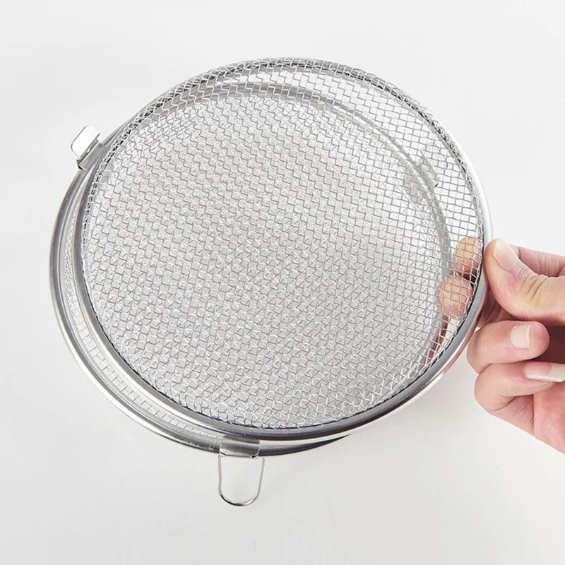 Stainless Steel Dishwasher Storage Basket for Baking Utensils Kitchen Tool Round Mesh Box