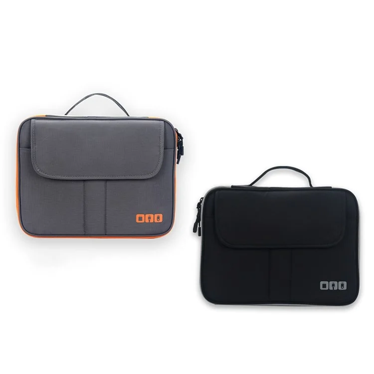 Maplestory MD079 Organizador Eletrônico Organizador de Cordas Portátil Travel Caixa à Prova D'água Cabos Usb/chargers/power Bank/Flash Drive/saco de Armazenamento de Telefone Celular - Cinza Claro