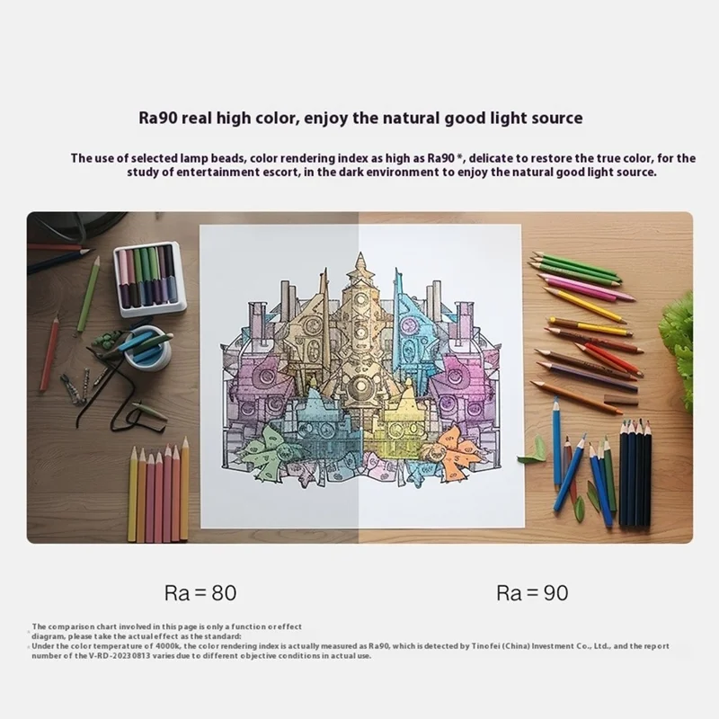 XIAOMI MIJIA Magnetyczna Lampa Czytelnicza 4000K Ra90 Wysoki CRI 170lm Ochrona Przed Promieniowaniem Niebieskim Ochrona Oczu Lampa Studencka