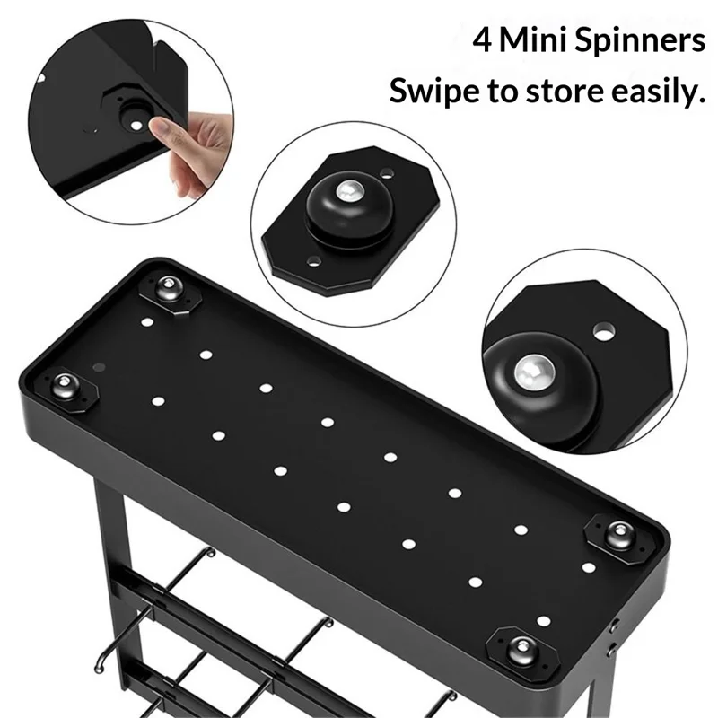 Présentoir à tasses 16 crochets en fer, support de rangement pour tasses à café pour comptoir