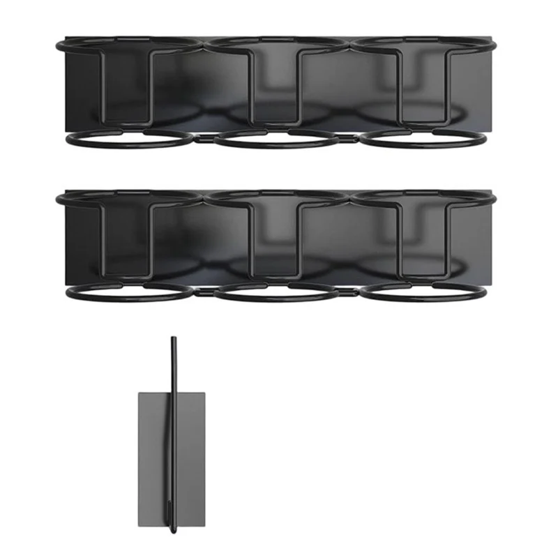 Набор из 3 шт. магнитная кухонная полка из углеродистой стали для холодильника, держатель для стаканов Stanley и крышек