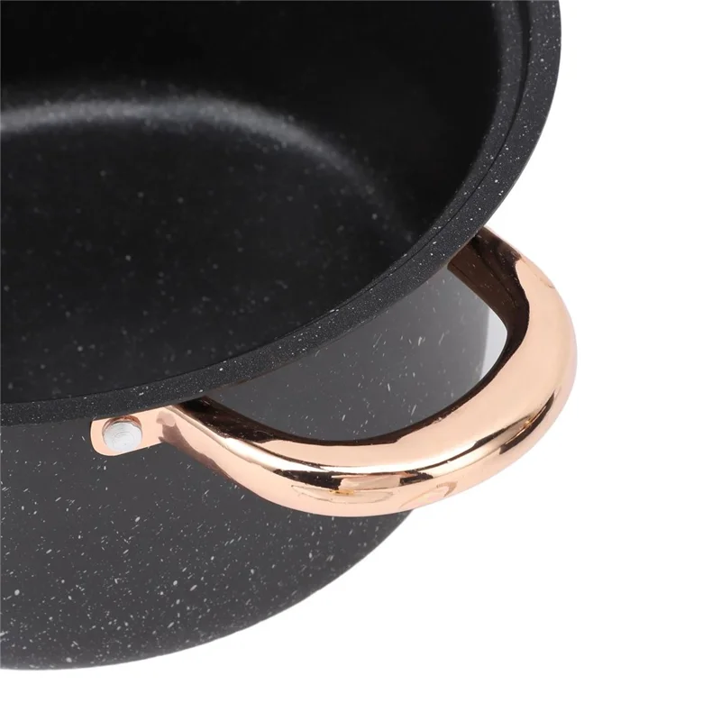 4Pcs / Set Non Stick Maifanite Stone Coating Cookware Set with Frying Pan Milk Pot and Soup Pot (BPA Free, No FDA)