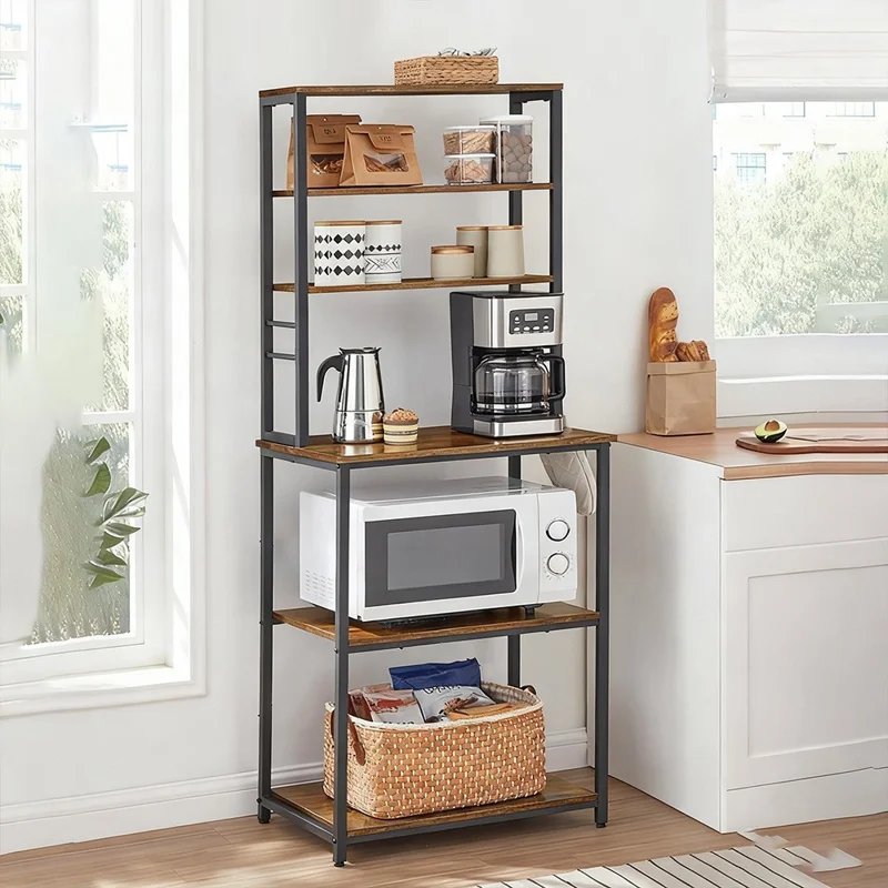 Mikrowellenstand Küchenregal Multifunktions-Brotregal mehrschichtig Organizer für zu Hause