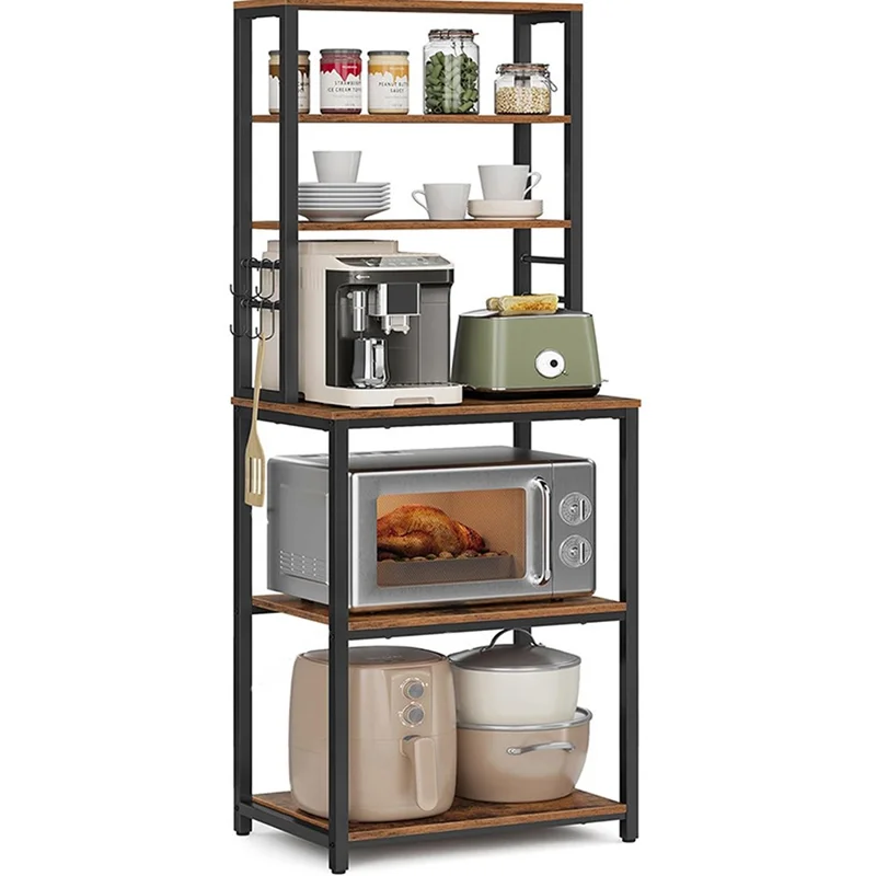 Mikrowellenstand Küchenregal Multifunktions-Brotregal mehrschichtig Organizer für zu Hause