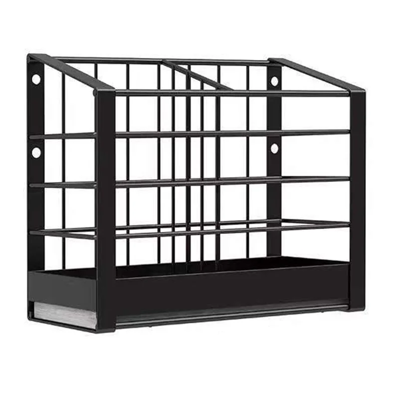 Suporte de Parede para Utensílios de Cozinha com 2 Compartimentos, Organizador com Porta-Chopsticks, Armazenamento de Talheres sem Perfuração