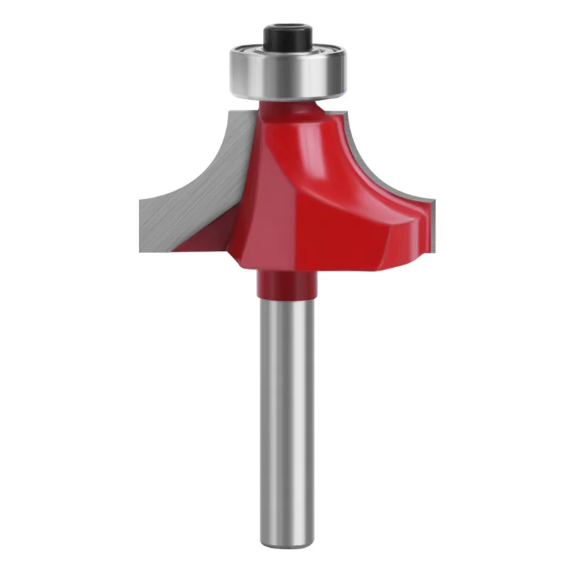 MC01035S32 1 / 4 Inch Shank Round Over Bit 1-1 / 4" Width Milling Cutter Router Bit Woodworking Cutter Tool