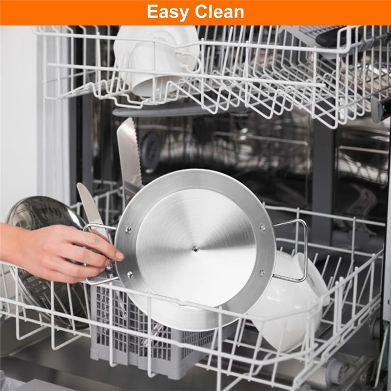 Al Pastor Spieß-Set 10,5 x 1,5 Zoll Edelstahl-Vertikal-Grillpfanne für Grill mit 3 abnehmbaren Spießen – Silber