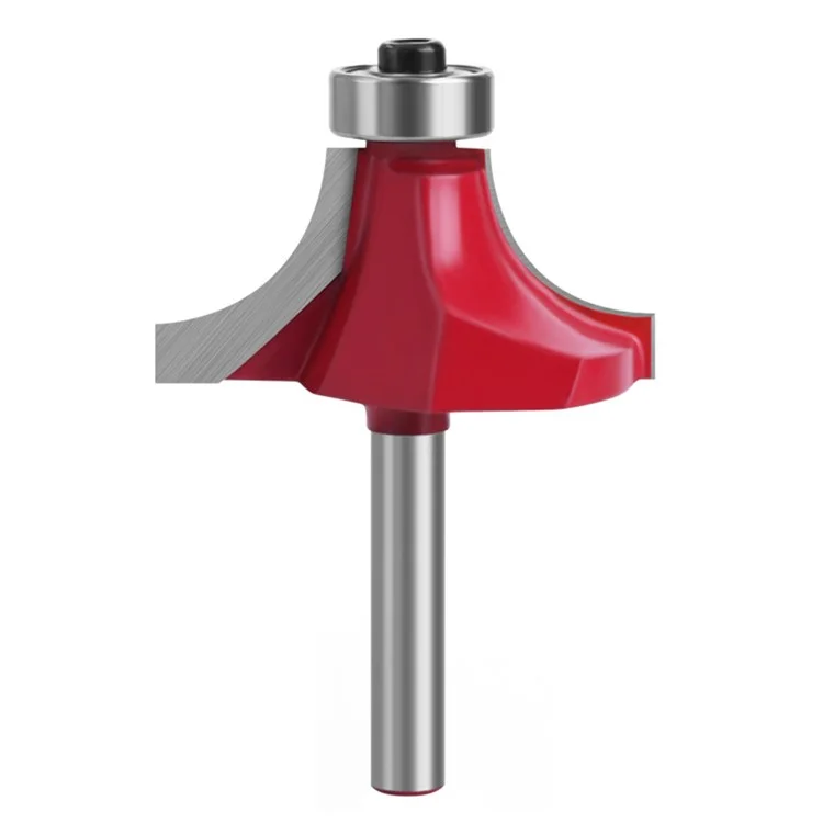MC01035S38 Utensile da taglio per falegnameria, Fresa tonda da 1-1 / 2" con punta da 1 / 4 Inch Shank Milling Cutter Router Bit