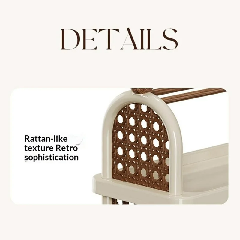 Suporte para Copos Organizador de Secretária Prateleira de Armazenamento para Copos de Água para Cozinha Casa de Banho Canecas Copos - Branco