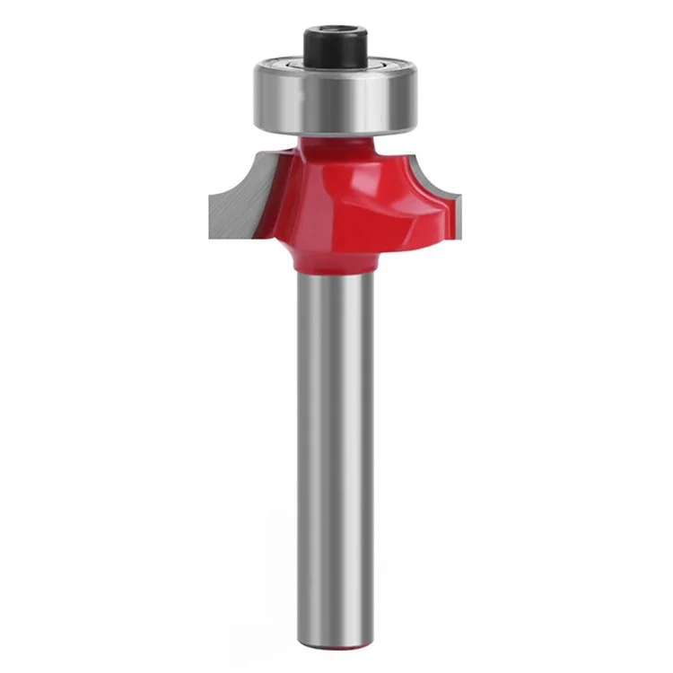 MC01035T9A 1 / 4 x 3 / 4 Zoll Holztrimm-Fräskopf Necking-Werkzeug Abrundungsfräser mit Plastikbox
