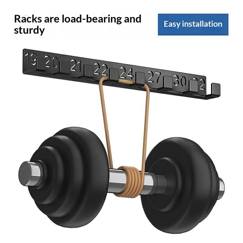 Digital Number Wrench Organizer Wall Mount Tool Rack Garage Storage Holder Carbon Steel Hardware Organizer - G-10  /  Number 19-32