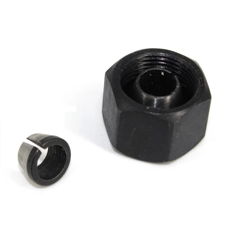 Ensemble de 6 pièces Porte-outils Collet Router Set Têtes de Vis Écrou Adaptateur 6mm / 6,35mm / 8mm pour Machines de Rognage, de Sculpture et de Fraisage