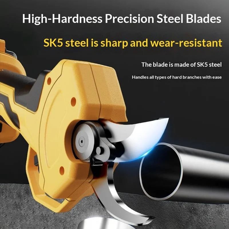 MDHL ML-505 2.8cm Cutting 21V Brushless Cordless Pruning Shears Digital Display for Garden