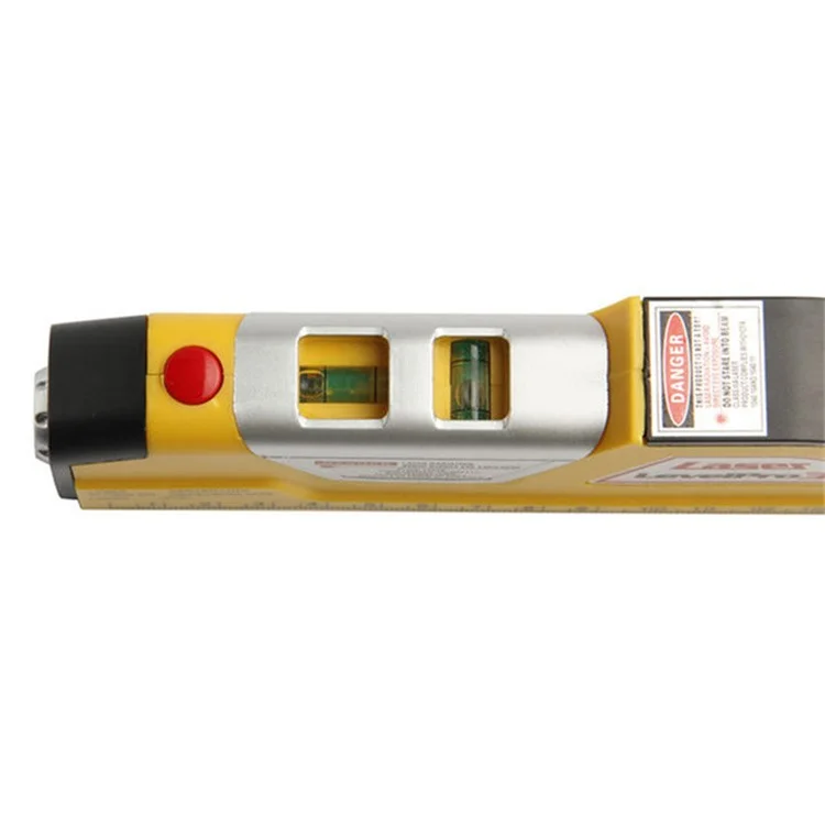 Cinta métrica horizontal láser LV-02 Medida vertical Regla horizontal 4 en 1 Medidor láser de nivel cruzado Cinta métrica