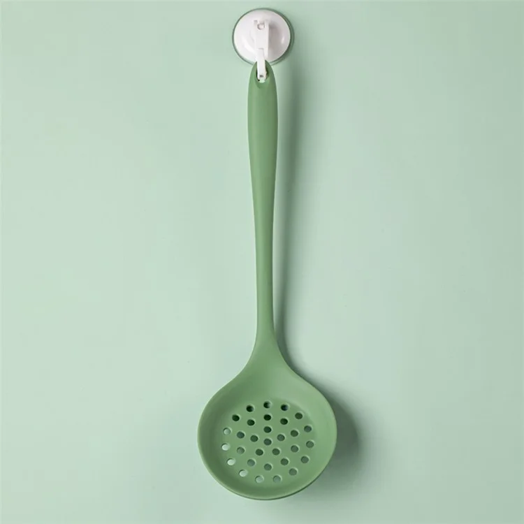 5Pcs / Set Kitchen Utensils Silicone Spatula Ladle Rice Spoon Kitchen Cooking Tools Kit (FDA Certificated, BPA Free)