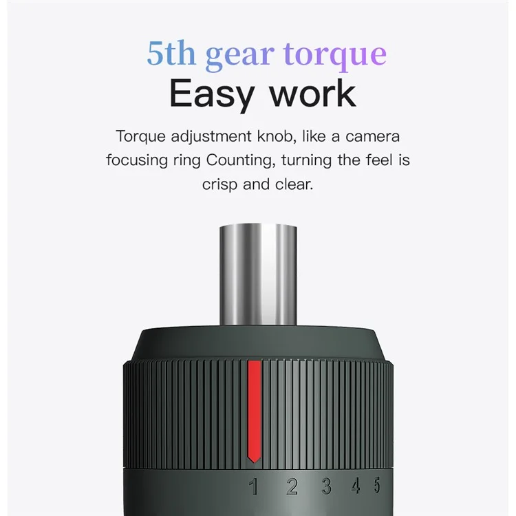 KING'SDUN KS-882042 35Pcs Portable Electric Screwdriver Set Handheld Precision Screwdriver with 5 Speed Torque