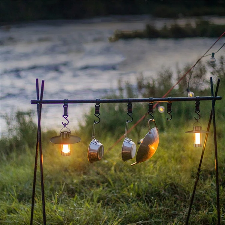 YYD-01 Portable Outdoor Camping Lantern Lamp Hanging Tent Light Rechargeable Emergency LED Light