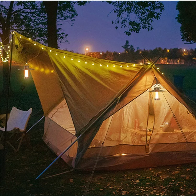 YYD-01 Portable Outdoor Camping Lantern Lamp Hanging Tent Light Rechargeable Emergency LED Light