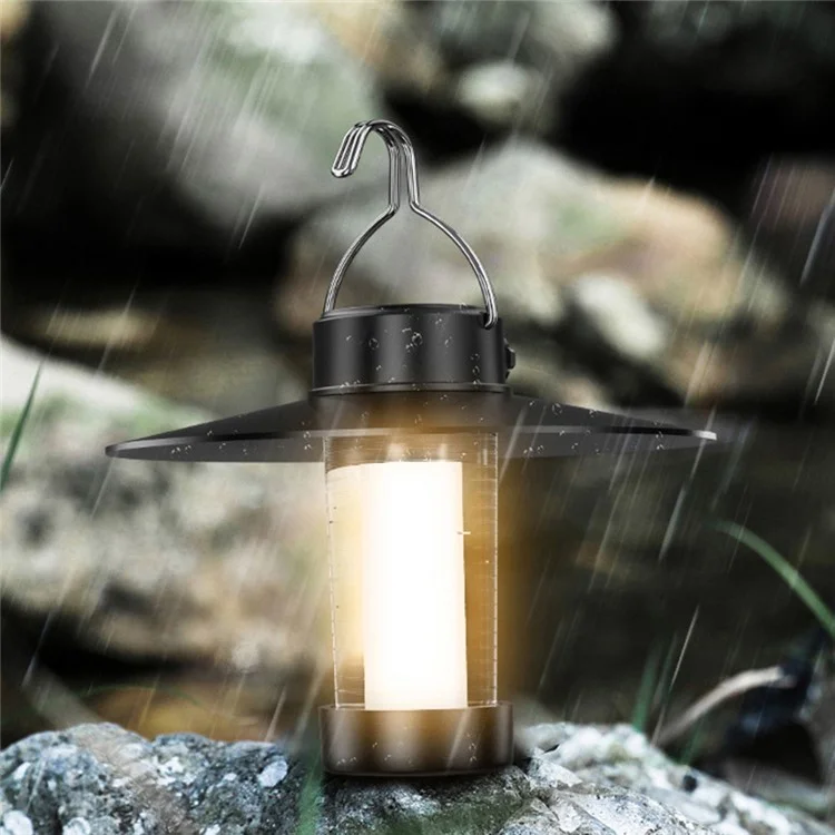 YYD-01 Portable Outdoor Camping Lantern Lamp Hanging Tent Light Rechargeable Emergency LED Light