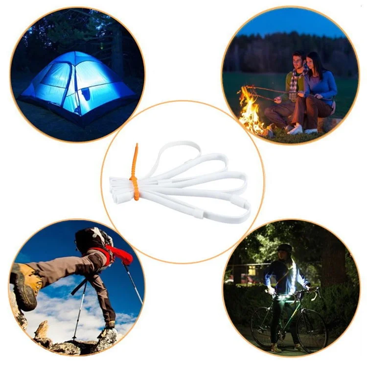 1,5 m 90-LED-Lichterkette Lampe Outdoor Single Color Beleuchtung Lampe mit 5V Touch-Steuerung - Weißes Licht