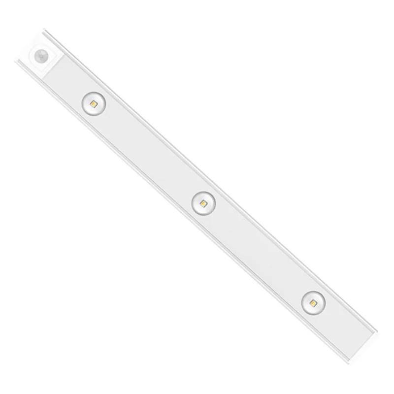 MZ-1602 40CM Human Motion Sensing Cabinet Strip Light Wardrobe Lighting Smart Night Light Self-Adhesive Closet Lamp - Silver