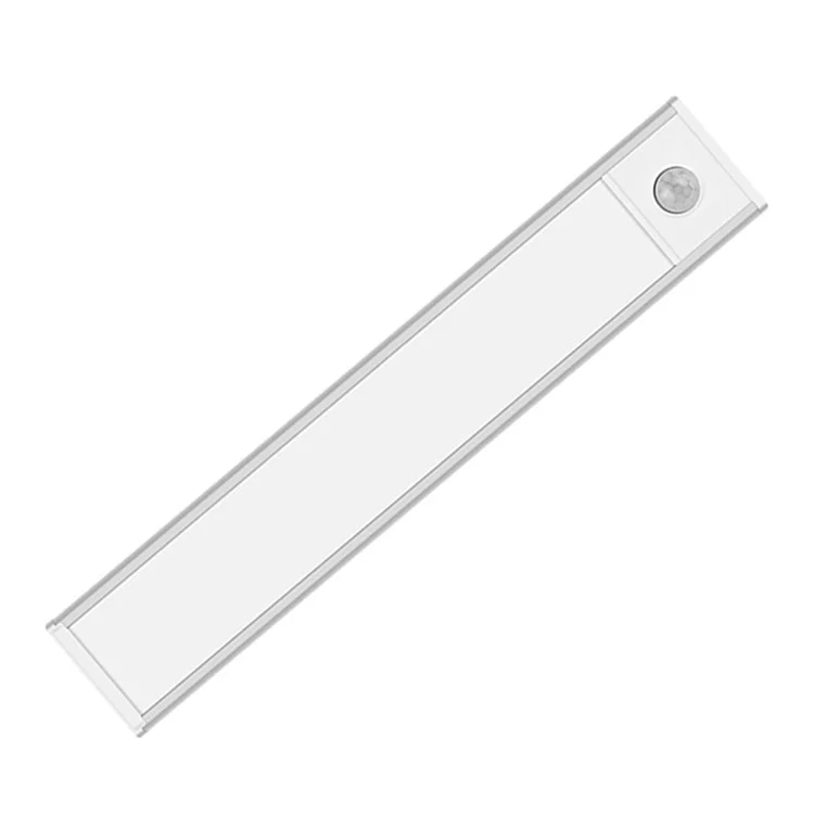 MZ-L1005 30cm Intelligent Human Sensing Ultra Thin LED Light Magnetic Suction Wardrobe Light Strip - Silver