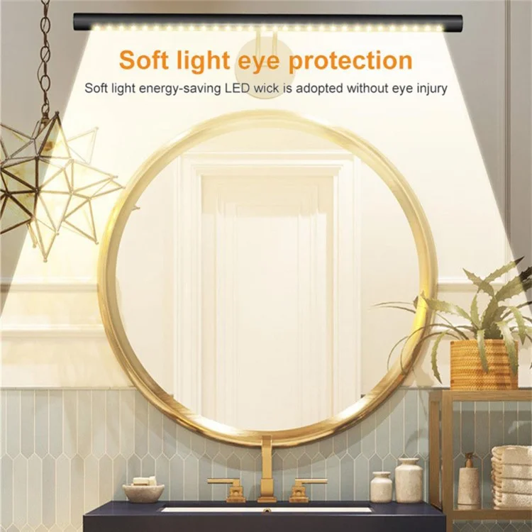 Style-A 40cm 3 Color Temperature Dimmable LED Light Touch Control USB Powered Cabinet Light Bar Lamp