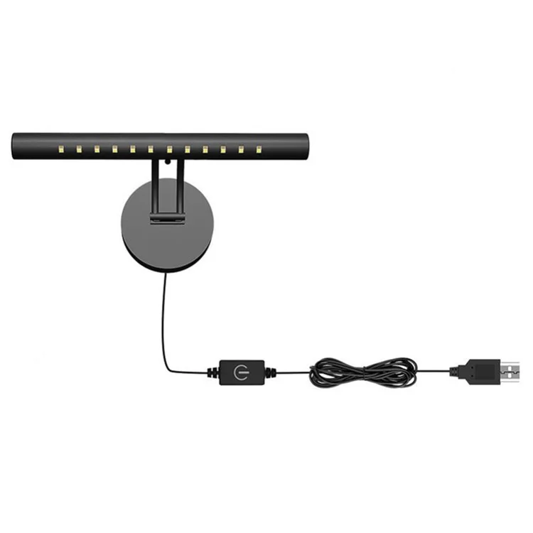 Style-A 25cm Dimmable LED Light Bar 3 Color Temperature Touch Control USB Powered Wall Light