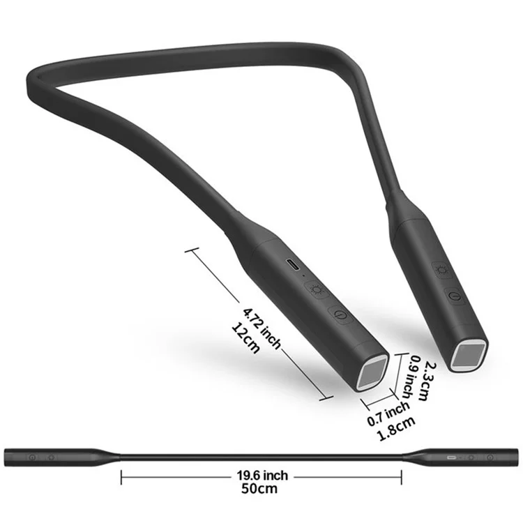 YJD-5326P Neck Reading LED Light Portable Gooseneck Light 3 Color Temperature Stepless Dimmable Lamp