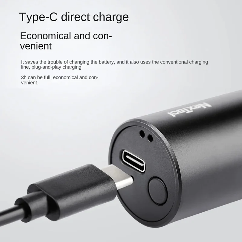 XIAOMIYOUPIN NEXTOOL NE20162 Portable Flashlight Aluminum Alloy+ABS Telescopic Focusing Camping Torch