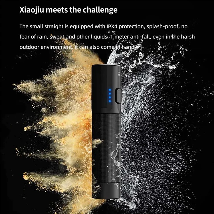 XIAOMIYOUPIN NEXTOOL NE20069 Aluminum Alloy Flashlight 1200lm Outdoor Flashlight Power Bank