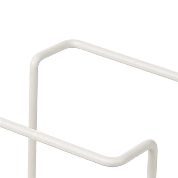 MTAM Paper Cup Holder Desktop Disposable Cups Organizer Dispenser Iron Storage Rack, Single Slot - Crema Bianca