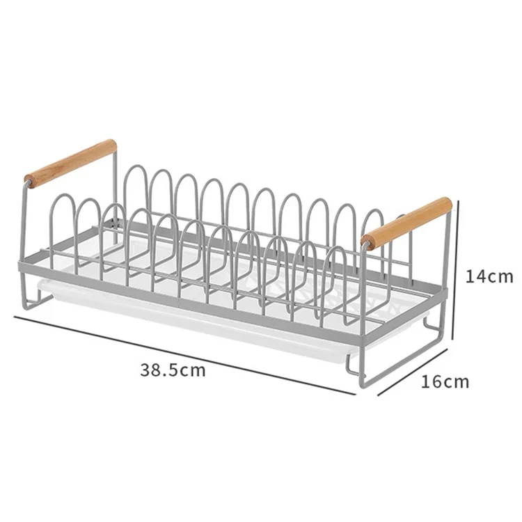 Racks per scaffali da cucina MTAM Iron+PP - Grigio caldo