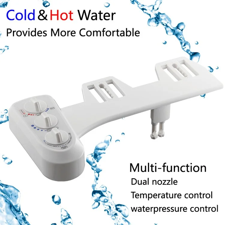 DCB-20001 Smart Toilet Bidet Simple Style Non-Electric Bidet Attachment for Toilet Seat