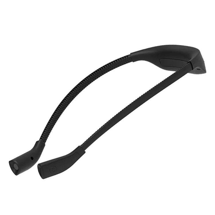 ST-8038 Flexible Hose Neck Hanging Lamp Students Eye Protection LED Reading Light - Schwarz