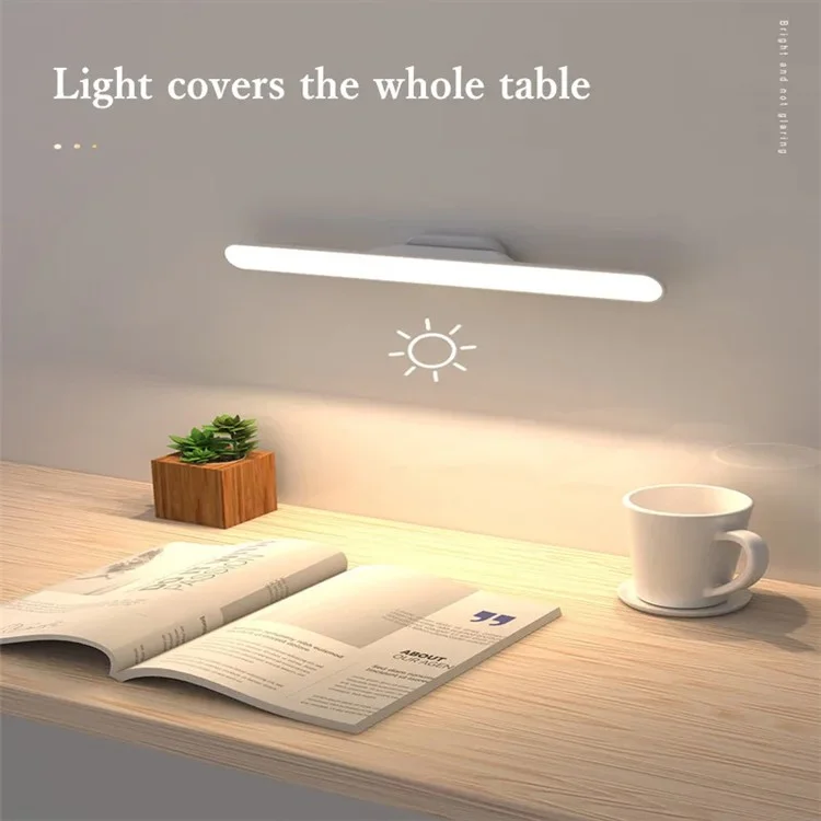 YZYP-YJD LED Eye Care Study Lamp Wiederaufladbare Schreibtischbeleuchtung Nachtlicht Dormitorymagnetleuchten